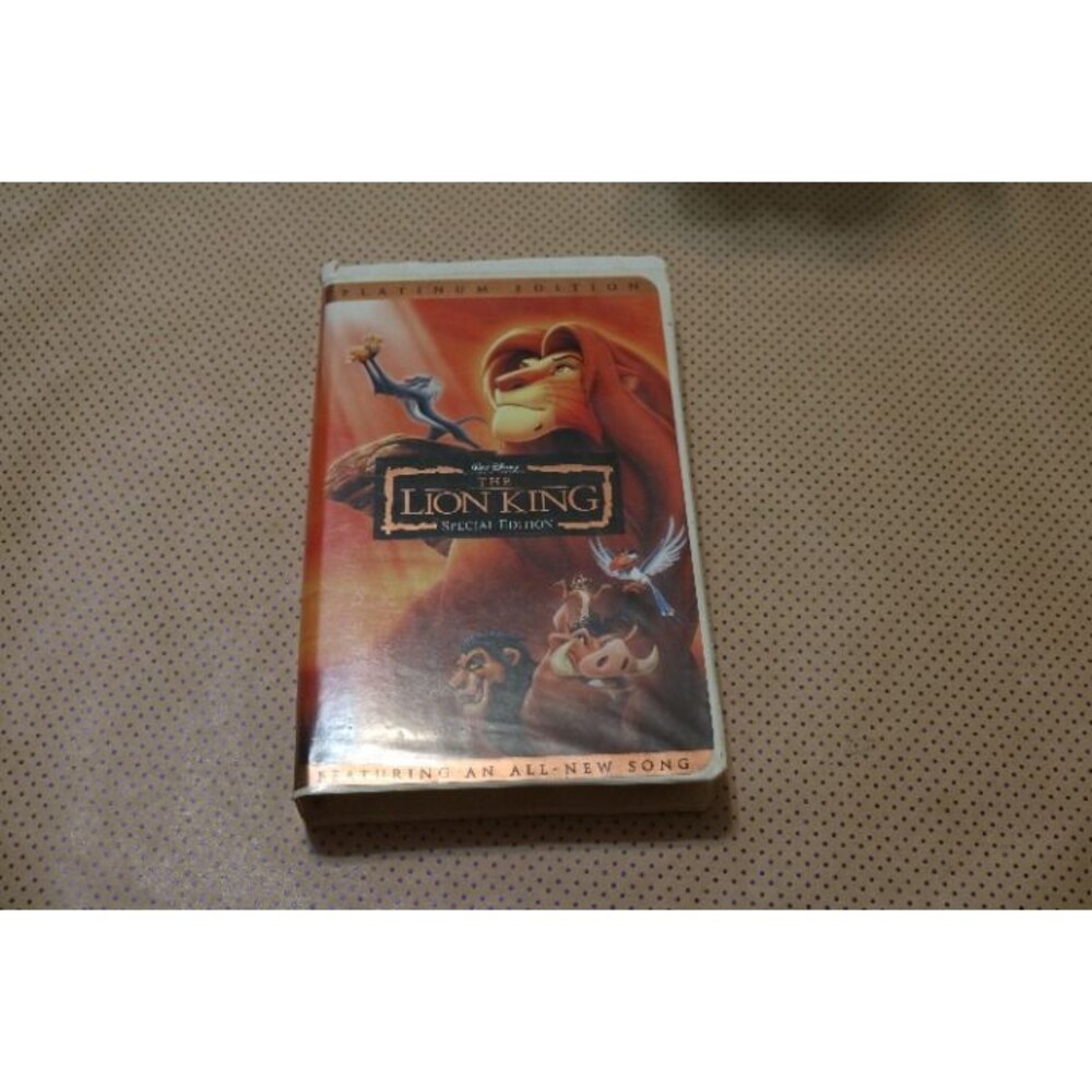 The Lion King Special Edition VHS